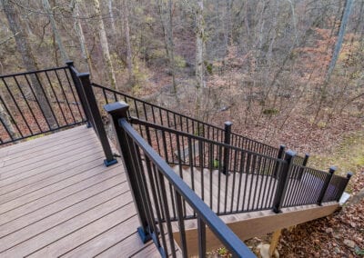 Fenced Stair Deck Modeling